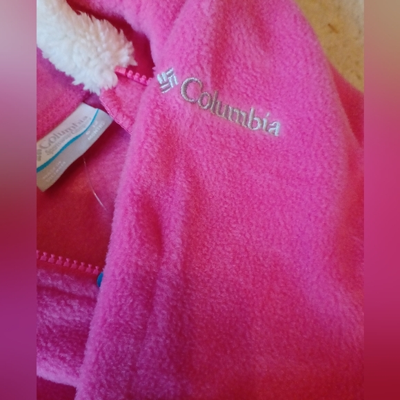 Columbia infant one-piece fleece snow suit bunting. Size 6-12 month - Picture 8 of 8